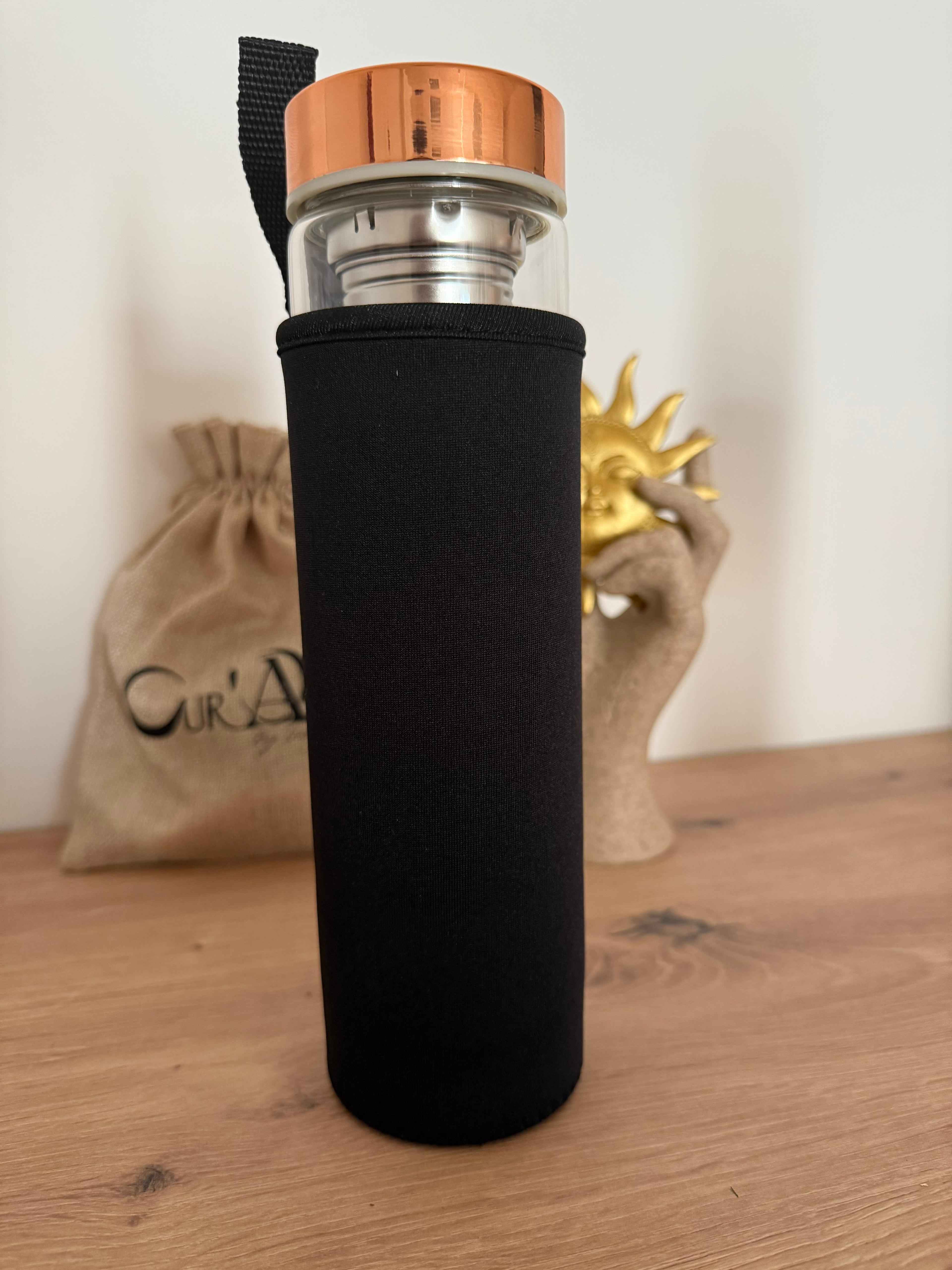 Garrafas infusoras com Cristais