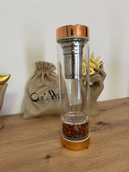 Garrafas infusoras com Cristais